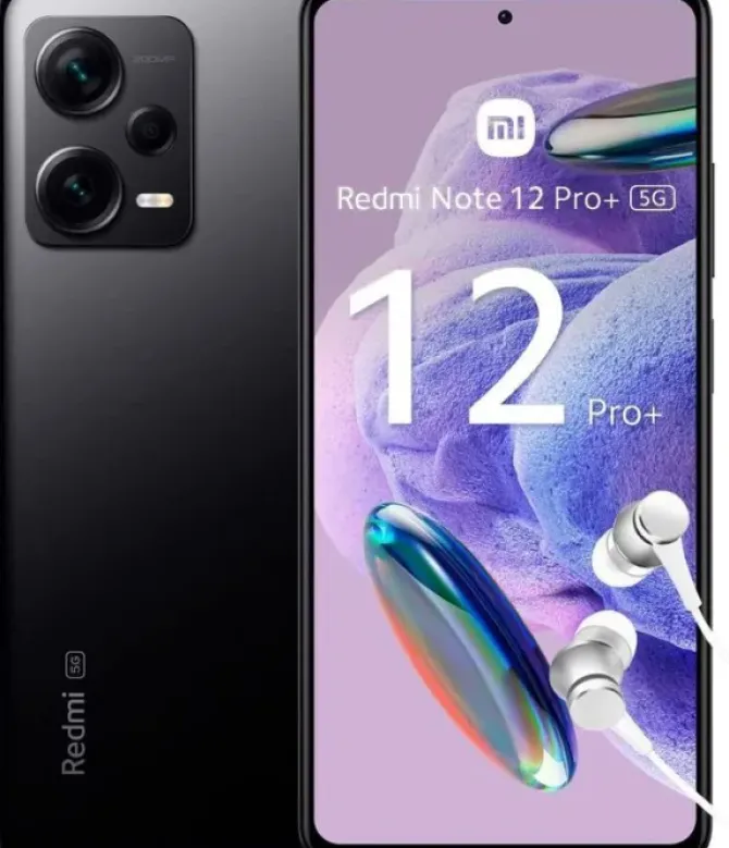 XIAOMI REDMI NOTE 12 PRO+ 5G SMARTPHONE PANTALLA AMOLED 6.67 FHD+ 120HZ - 8GB - 256GB - CAMARA TRIPLE 200MP - BATERIA 5000MAH - CARGA RAPIDA 120W