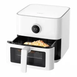 XIAOMI SMART AIR FRYER FREIDORA SIN ACEITE 5.5L 1600W - AJUSTE DE TEMPERATURA - 12 RECETAS INCORPORADAS - CONTROL POR VOZ - COLOR BLANCO