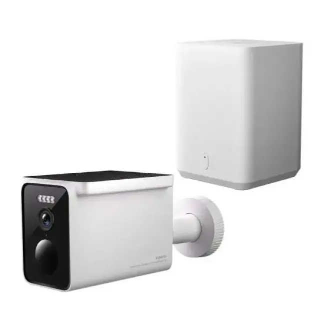 XIAOMI SOLAR OUTDOOR CAMERA BW400 PRO SET CAMARA VIGILANCIA PARA EXTERIOR 2.5K - PANEL SOLAR INTEGRADO Y BATERIA DE 10000MAH - CAMPO DE VISION DE 132º - DETECCION DE MOVIMIENTO HUMANO - VISION NOCTURN
