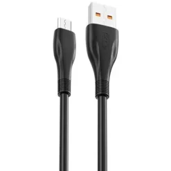 XO CABLE NB185 CARGA RAPIDA USB - MICRO USB - 6A - 1M - COLOR NEGRO