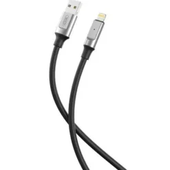 XO CABLE NB251 CARGA RAPIDA USB - LIGHTNING - 6A - 1M - COLOR NEGRO