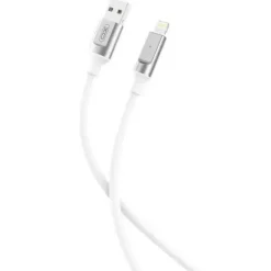 XO CABLE NB251 CARGA RAPIDA USB - LIGHTNING - 6A - 1M - COLOR BLANCO