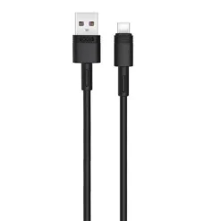 XO CABLE USB-A MACHO A USB-C MACHO 5A - CARGA RAPIDA + TRANSMISION DE DATOS ALTA VELOCIDAD - LONGITUD 1M