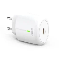 XO CARGADOR DE CARGA RAPIDA 20W - PUERTO TIPO C - CARGA +50% EN 30 MINUTOS - PROTECCION DE SOBRETENSIONES - COLOR BLANCO