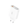 XO CARGADOR USB DE 4 PUERTOS - POTENCIA TOTAL DE 18W - SALIDA SIMULTANEA DE 2 O 3 PUERTOS - PROTECCION INTELIGENTE - PESO DE 62GR - COLOR BLANCO