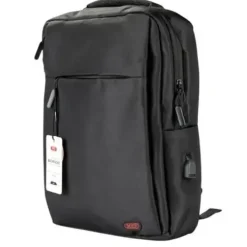 XO MOCHILA PARA PORTATIL - HASTA 15.6 - IMPERMEABLE Y RESISTENTE - CARGA RAPIDA USB - DISEÑO ERGONOMICO - COLOR NEGRO