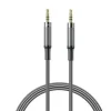 XO NBR279C CABLE AUDIO JACK 3.5MM MACHO A JACK 3.5MM MACHO - 1M - TRENZADO - COLOR NEGRO