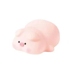 XO OZ09 LAMPARA DE NOCHE SOFT PIG - TACTO SUAVE - 2 INTENSIDADES DE LUZ