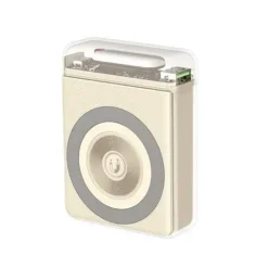 XO POWERBANK 10000MAH - SALIDAS TIPO C 20W, USB 22.5W, CARGA INALAMBRICA 15W - ENTRADAS TIPO C 18W - FACIL DE TRANSPORTAR - CARGA RAPIDA - RESISTENTE - ESTABILIDAD Y PROTECCION - COLOR BEIGE