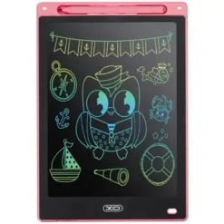 XO TABLETA DIGITAL - PANTALLA 10 - HUECO PORTA LAPIZ - BORRADO CON UN SOLO TOQUE - COLOR ROSA